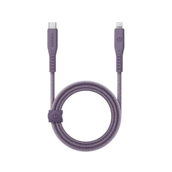 Energea Flow USB-C to Lightning Cable 1.5M - Purple